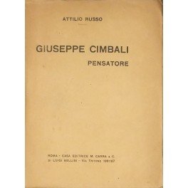 Giuseppe Cimbali pensatore. Saggio critico
