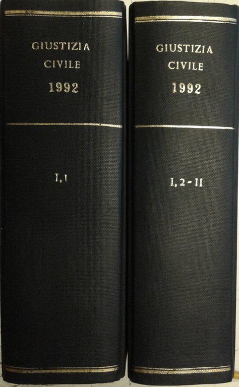 Giustizia Civile. Rivista mensile di giurisprudenza. Anno XLII - 1992. … | Immagine Gallery 2