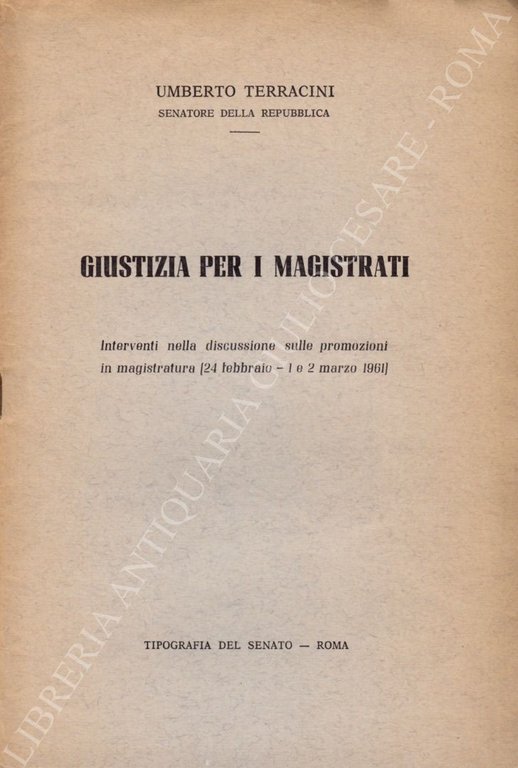 Giustizia per i magistrati. Interventi nella discussione sulle promozioni in … | Immagine Gallery 2
