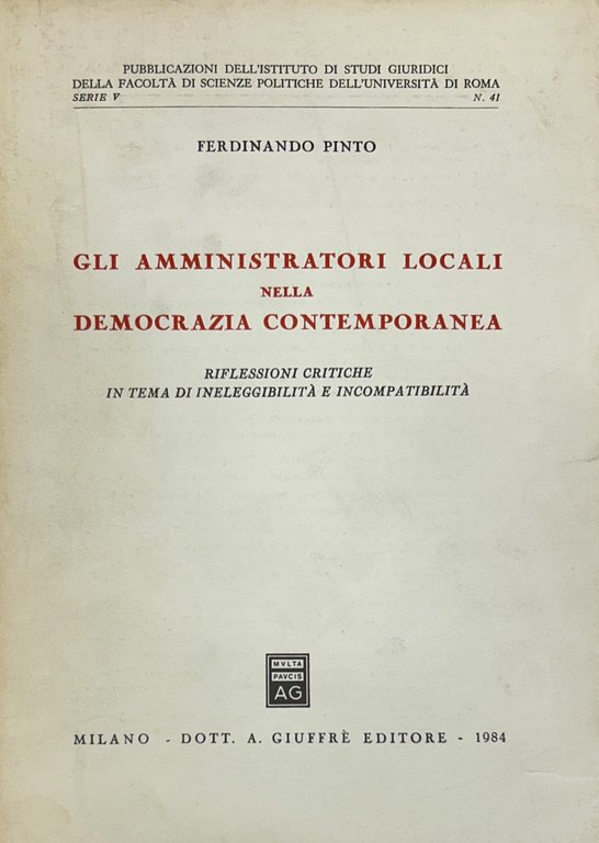 Gli amministratori locali nella democrazia contemporanea. Riflessioni critiche in tema … | Immagine Gallery 3