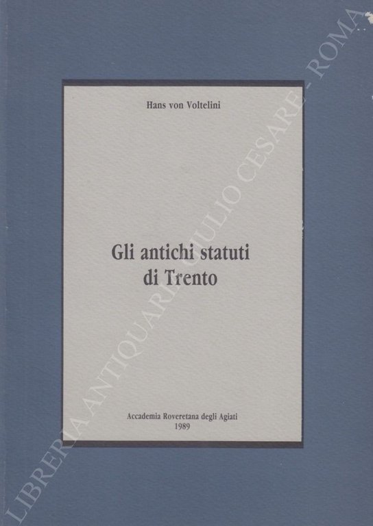Gli antichi statuti di Trento | Immagine Gallery 2