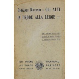 Gli atti in frode alla legge nella dottrina romana e …