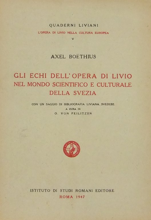 Gli echi dell'opera di Livio nel mondo scientifico e culturale … | Immagine Gallery 2