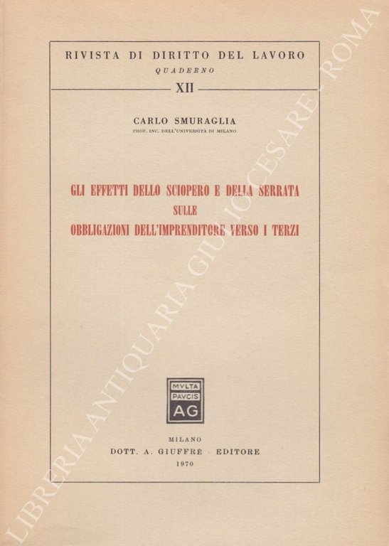 Gli effetti dello sciopero e della serrata sulle obbligazioni dell'imprenditore … | Immagine Gallery 2