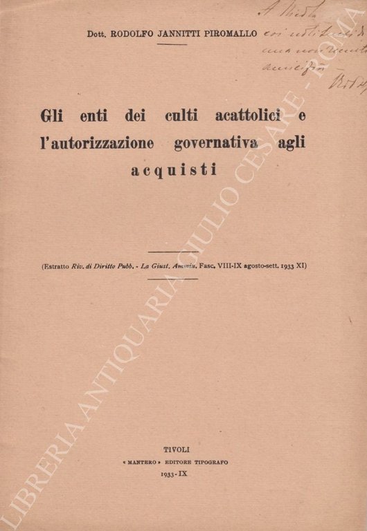 Gli enti dei culti acattolici e l'autorizzazione governativa agli acquisti | Immagine Gallery 2