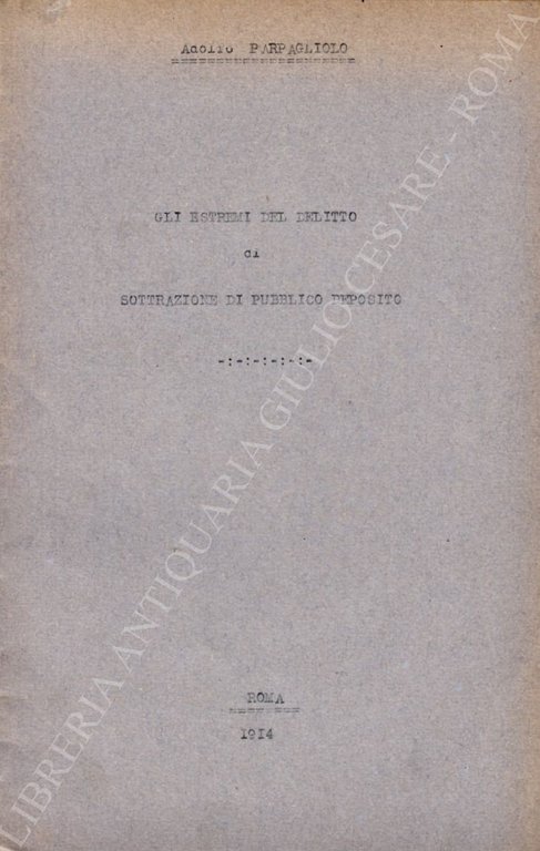 Gli estremi del delitto di sottrazione di pubblico deposito | Immagine Gallery 2