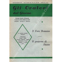 Gli oratori del giorno. Rassegna mensile d'eloquenza. Anno LII - …