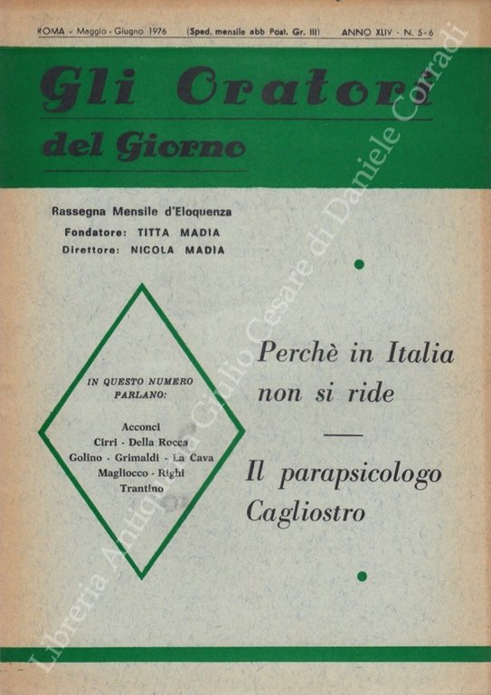 Gli oratori del giorno. Rassegna mensile d'eloquenza. Anno XLIV - … | Immagine Gallery 2