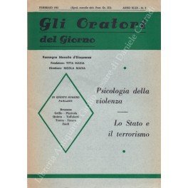 Gli oratori del giorno. Rassegna mensile d'eloquenza. Anno XLIX - …