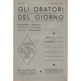 Gli oratori del giorno. Rassegna mensile d'eloquenza. Anno XV - …