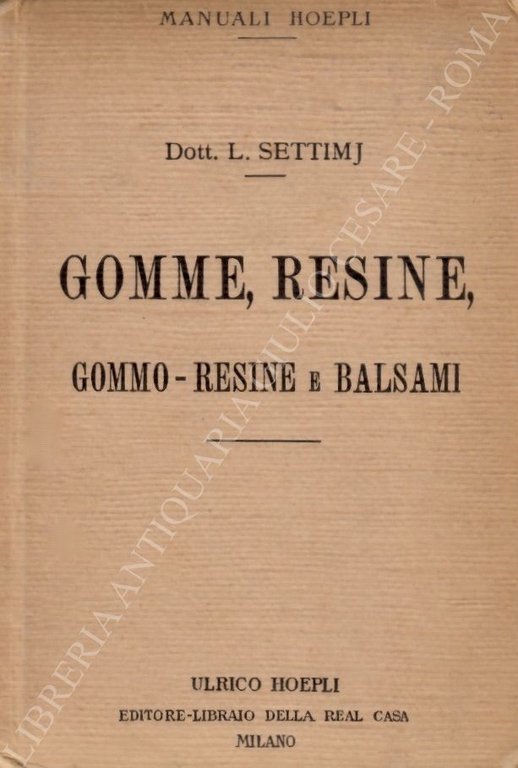 Gomme, resine, gommo-resine e balsami. Origine; Produzione; Composizione e usi … | Immagine Gallery 2