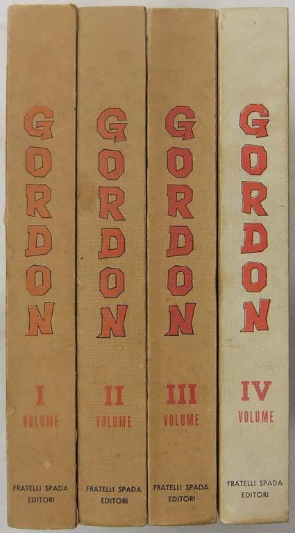 Gordon. Vol. I; Vol. II; Vol. III; Vol. IV | Immagine Gallery 2