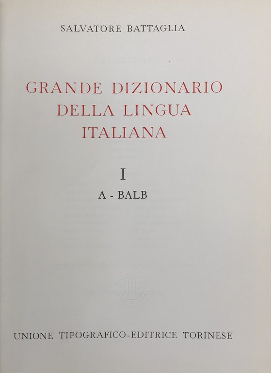 Grande dizionario della lingua italiana. Opera completa in 21 volumi … | Immagine Gallery 3
