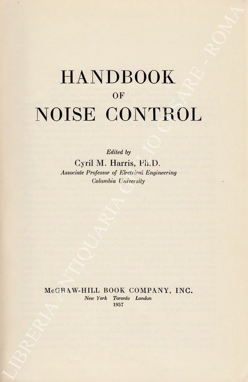Handbook of noise control | Immagine Gallery 2
