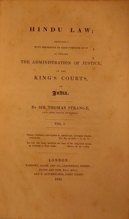 Hindu law principally with reference to such portions of it … | Immagine Gallery 2