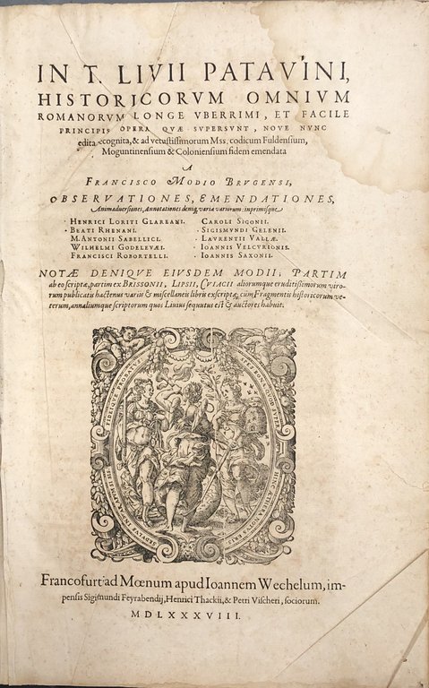 Historicorum omnium romanorum longe uberrimi, et facile principis opera quae … | Immagine Gallery 2