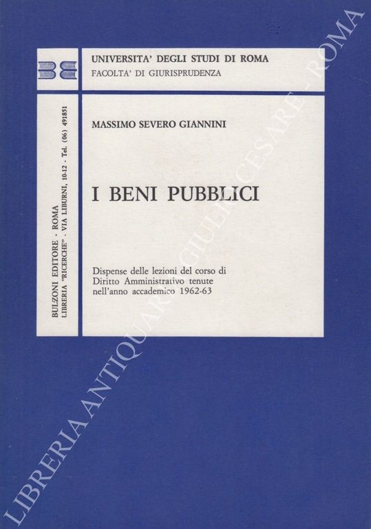 I beni pubblici. Dispense delle lezioni del Corso di Diritto … | Immagine Gallery 3