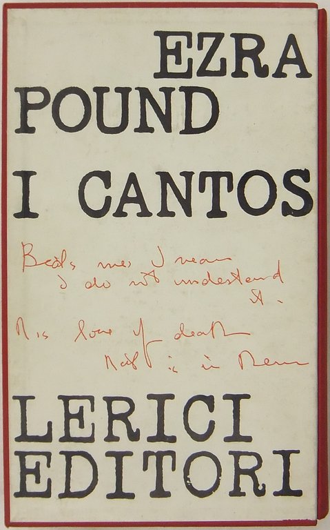 I Cantos. Volume primo - I primi trenta Cantos nella … | Immagine Gallery 2