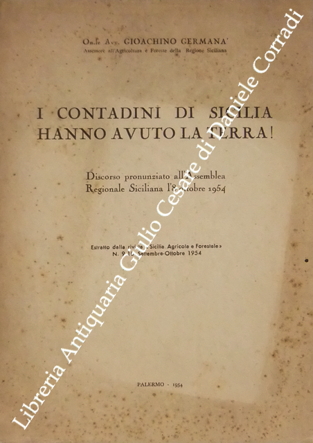 I contadini di Sicilia hanno avuto la terra. Discorso pronunziato … | Immagine Gallery 2