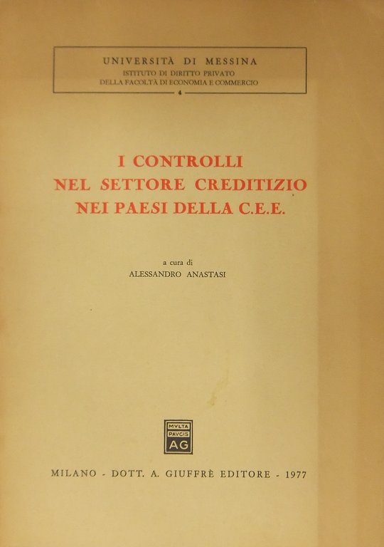I controlli nel settore creditizio nei paesi della C.E.E. | Immagine Gallery 2