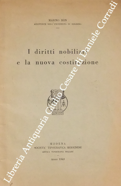 I diritti nobiliari e la nuova costituzione | Immagine Gallery 2