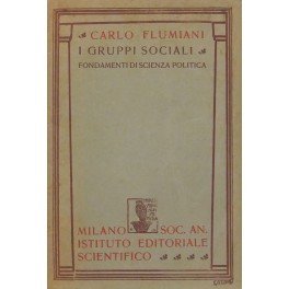 I gruppi sociali. Fondamenti di scienza politica