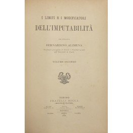 I limiti e i modificatori dell'imputabilita