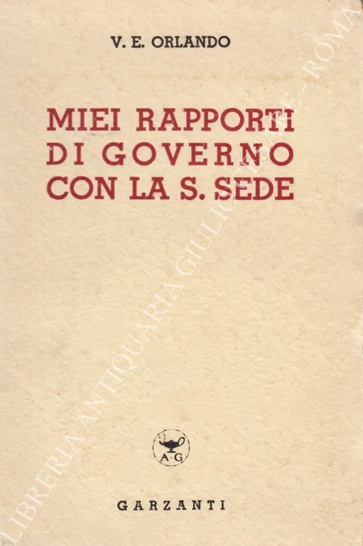 I miei rapporti di governo con la S. Sede | Immagine Gallery 2