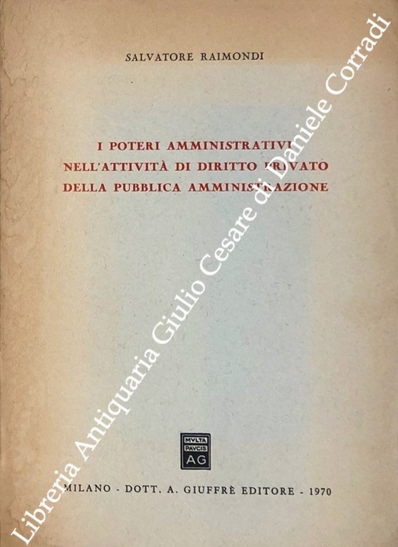 I poteri amministrativi nell'attività di diritto privato della pubblica amministrazione | Immagine Gallery 2