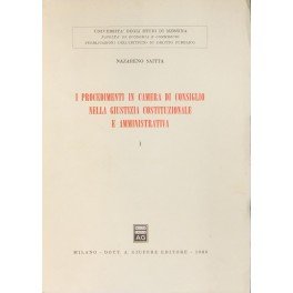 I procedimenti in Camera di Consiglio nella giustizia costituzionale e … | Immagine principale