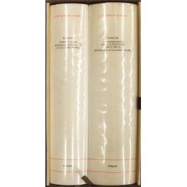 I Promessi Sposi. A cura di Lanfranco Caretti. Con un indice analitico dei personaggi e delle cose notevoli. Vol. I - Fermo e Lucia. Appendice storica su la colonna infame. Vol. II - I promessi sposi. Nelle due edizioni del 1840 e del 1825-27 raffrontate tra loro. Storia della colonna infame