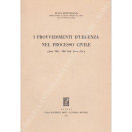 I provvedimenti d'urgenza nel processo civile. (Artt. 700-702 Cod. Proc. …