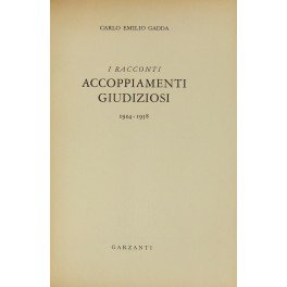 I racconti. Accoppiamenti giudiziosi 1924 - 1958