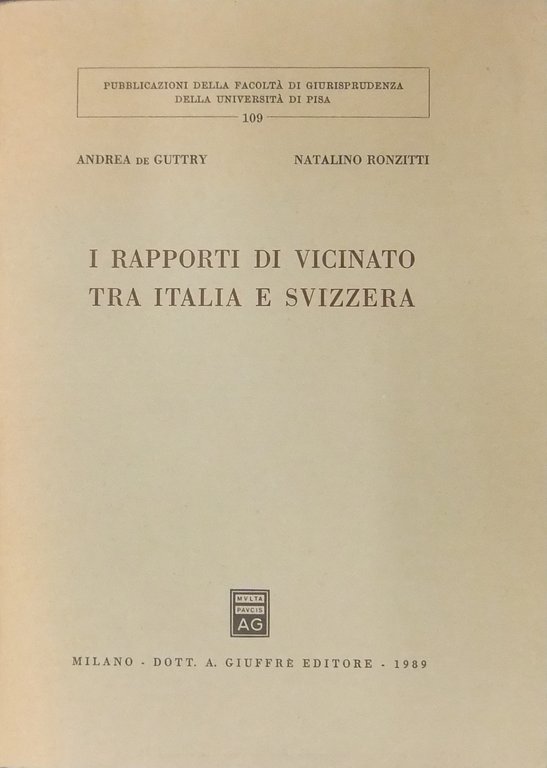 I rapporti di vicinato tra Italia e Svizzera | Immagine Gallery 2
