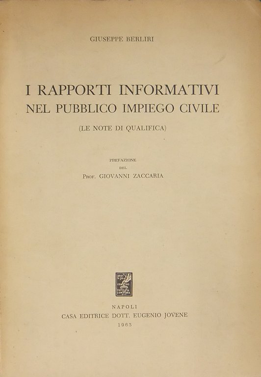 I rapporti informativi nel pubblico impiego civile. (Le note di … | Immagine Gallery 2
