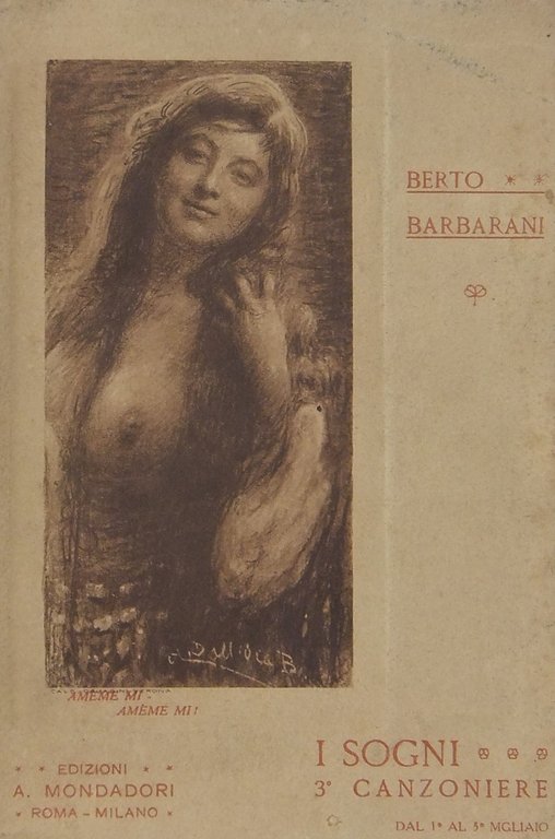 I sogni. Terzo canzoniere. Copertina di Angelo Dall'Oca Bianca e … | Immagine Gallery 2