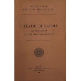 I teatri di Napoli dal Rinascimento alla fine del Secolo …