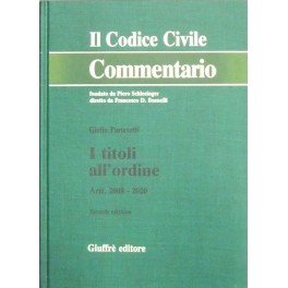 I titoli all'ordine. Artt. 2008-2020