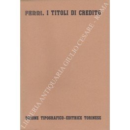 I titoli di credito