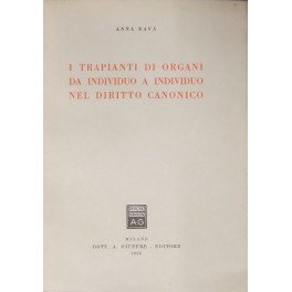 I trapianti di organi da individuo a individuo nel diritto …