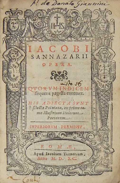 Iacobi Sannazarii, Opera. Quorum Indicem sequens pagella continet | Immagine Gallery 2