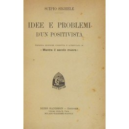 Idee e problemi d'un positivista. Seconda edizione corretta e aumentata … | Immagine Gallery 1