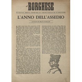 Il Borghese. Settimanale. Anno XX - 1969. Direttore: L. Longanesi. … | Immagine Gallery 1