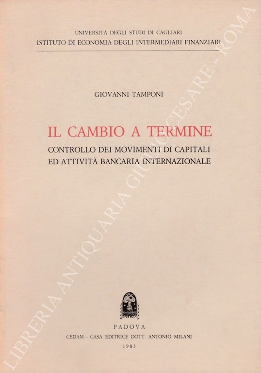 Il cambio a termine. Controllo dei movimenti di capitali ed … | Immagine Gallery 2