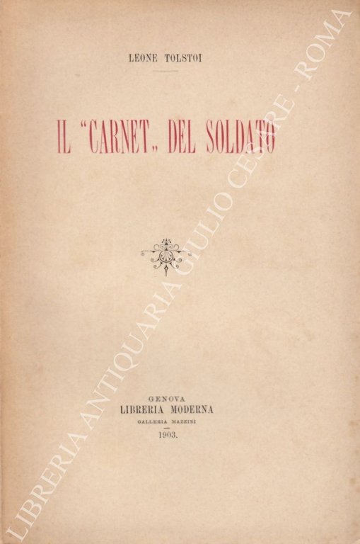 Il "carnet" del soldato | Immagine Gallery 2
