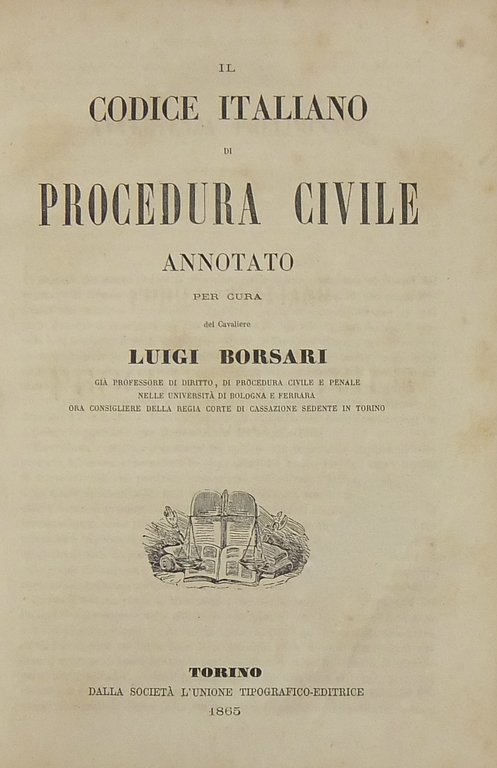 Il Codice italiano di Procedura civile annotato. (Libro I, II … | Immagine Gallery 3