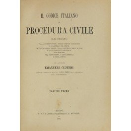 Il Codice italiano di procedura civile illustrato. Vol. I | Immagine principale