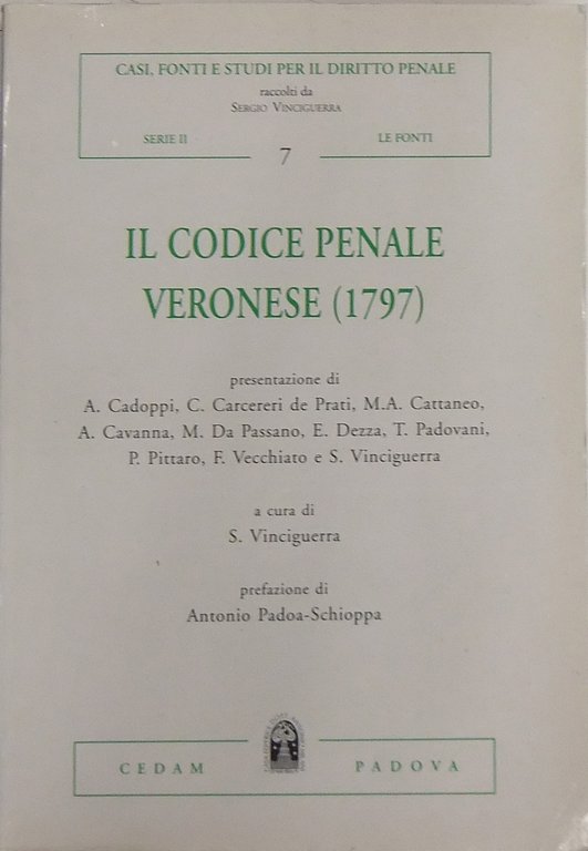 Il Codice Penale Veronese (1797) | Immagine Gallery 2