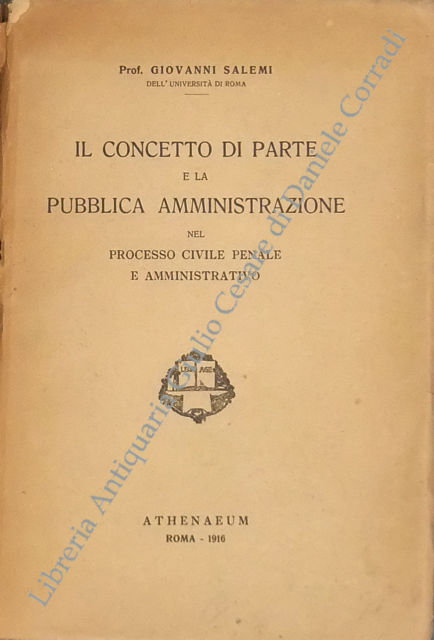 Il concetto di parte e la pubblica amministrazione nel processo … | Immagine Gallery 2