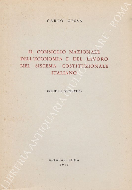 Il Consiglio Nazionale dell'Economia e del Lavoro nel Sistema Costituzionale … | Immagine Gallery 2